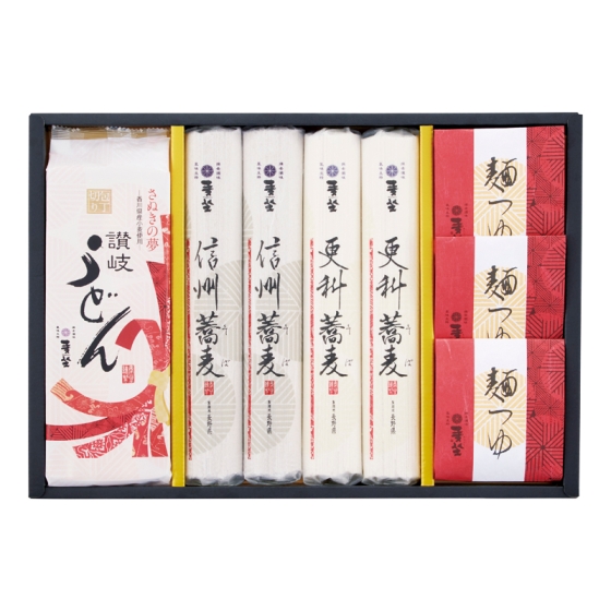 麦坐 信州そば・讃岐うどん詰合せ