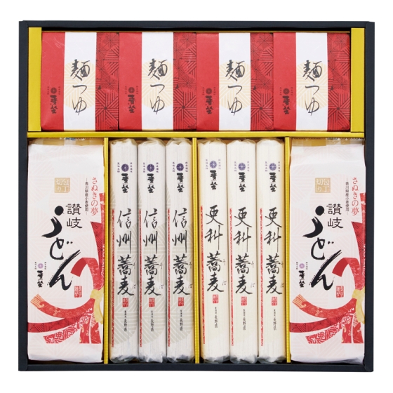 麦坐 信州そば・讃岐うどん詰合せ