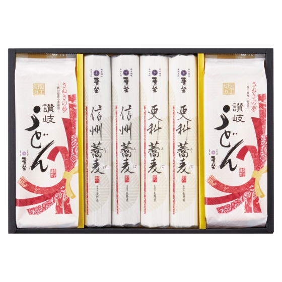 麦坐 信州そば・讃岐うどん詰合せ