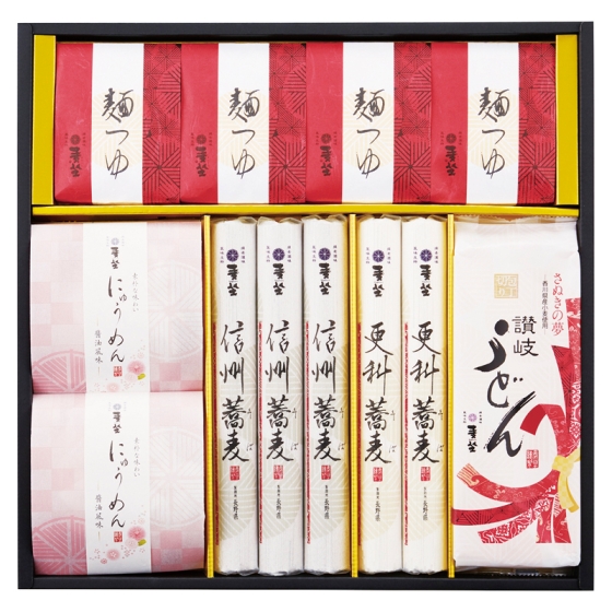 麦坐 信州そば・讃岐うどん詰合せ