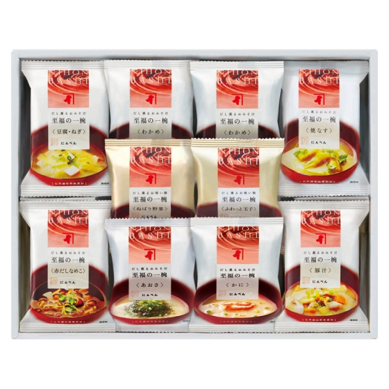 にんべん 至福の一椀 おみそ汁・お吸い物詰合せ