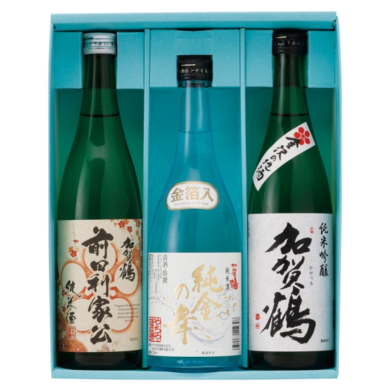 やちや酒造 加賀鶴 城下町「金沢」清酒詰合せ