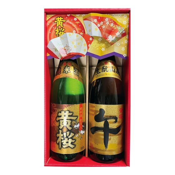 黄桜 金箔・干支詰合せ