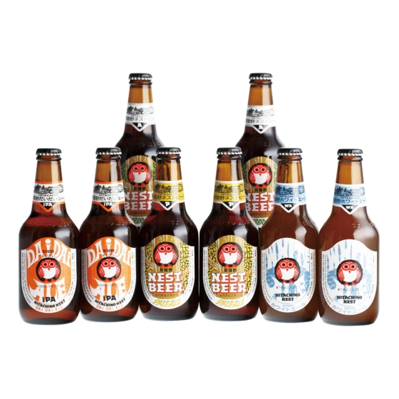 だいだいエール入り常陸野ネストビール