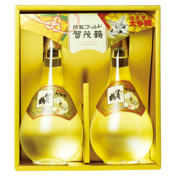 賀茂鶴 特製ゴールド賀茂鶴詰合せ