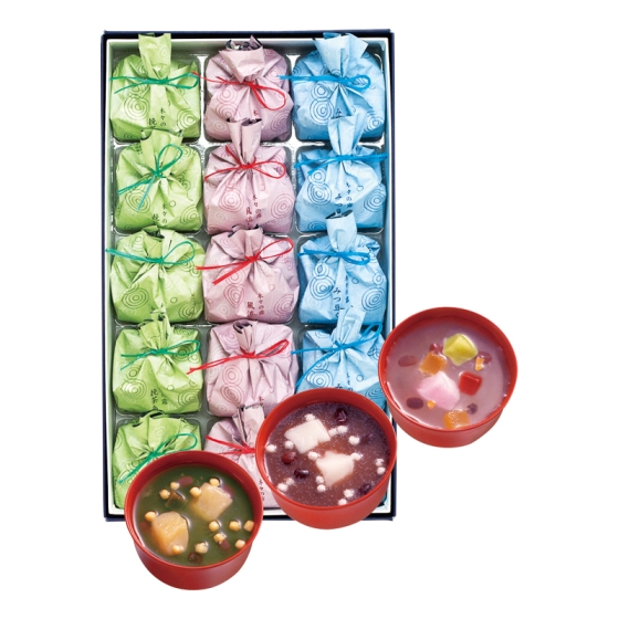 鶴屋吉信 木々の露