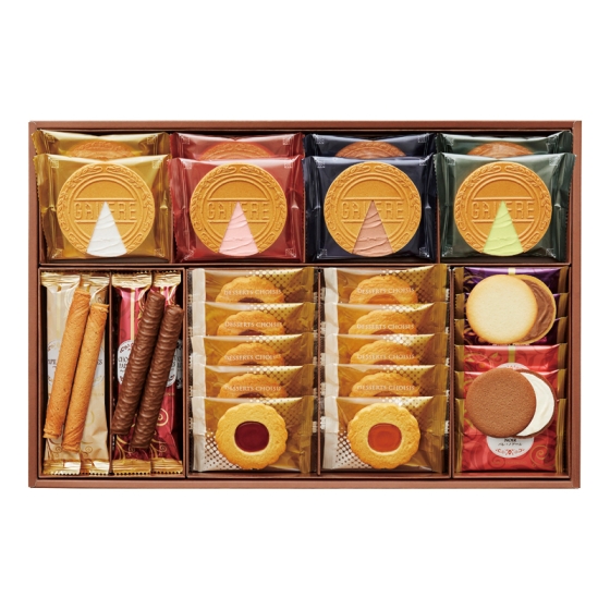 神戸風月堂 ゴーフルセット