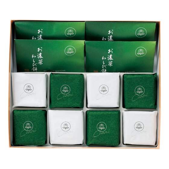 菓匠 清閑院 茶み・お濃茶わらび餅詰合せ