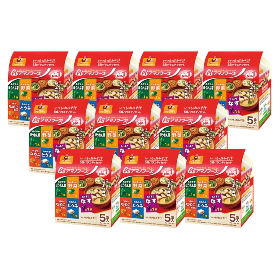 アマノフーズ いつものおみそ汁 5食バラエティ詰合せ