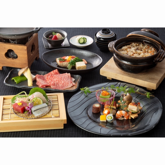 【守口店受取】ホテルプラザオーサカ　直営レストラン  和食「花伝」ペアお食事チケット福袋