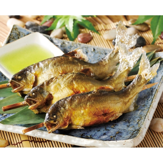 あゆの店きむら あゆの塩焼き