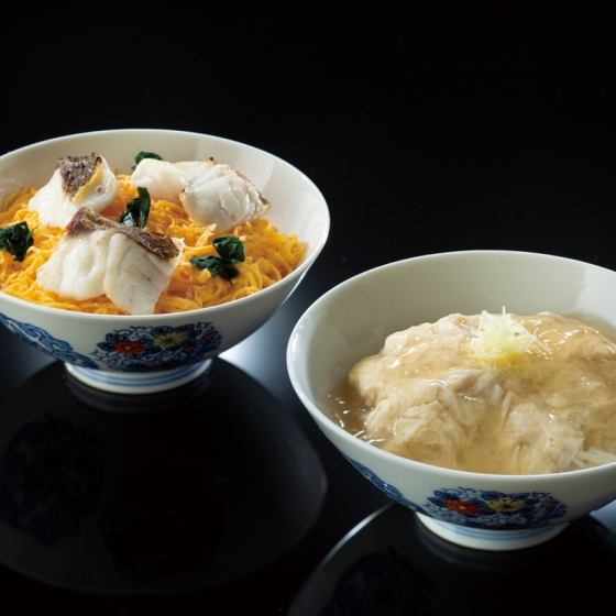 京都吉兆 贅沢御飯2種（鯛・湯葉）