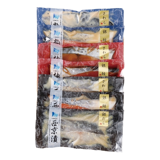 大阪 中央市場大商水産 漬魚詰合せ