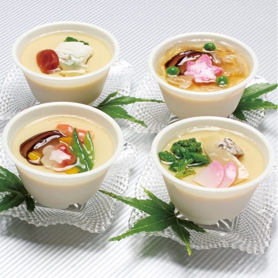 京・料亭 わらびの里 料亭の茶碗蒸し
