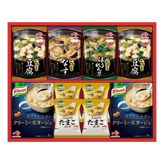 味の素 具たっぷり味噌汁＆クノールスープギフト