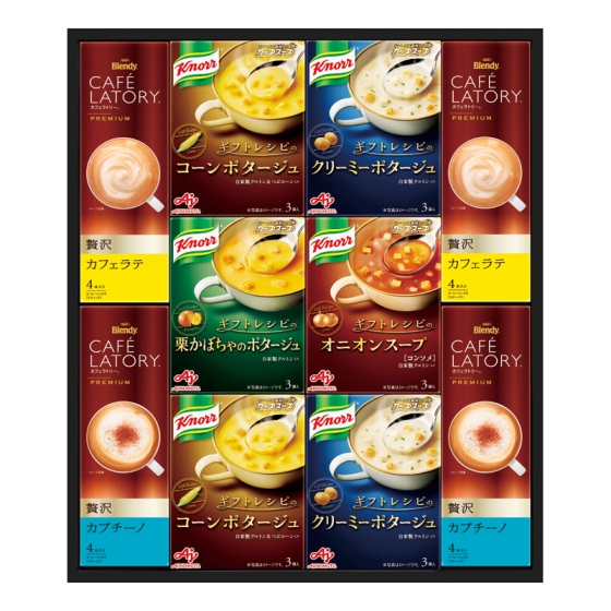 味の素 ギフトレシピクノールスープ＆コーヒーギフト