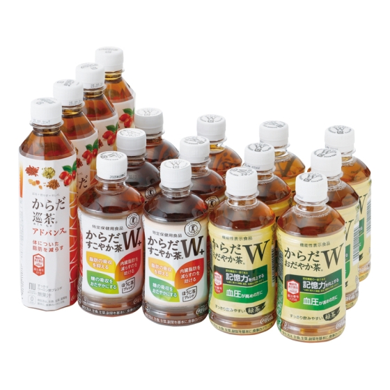 日本コカ・コーラ からだすこやか茶W＋・からだおだやか茶W＋・からだ巡茶詰合せ