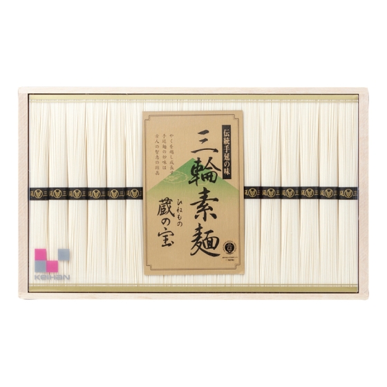 京阪百貨店オリジナル三輪素麺（細づくり）青龍の舞 ＋麦坐 三輪素麺