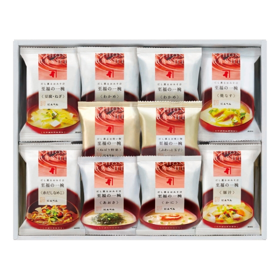 にんべん至福の一椀 おみそ汁・お吸い物詰合せ