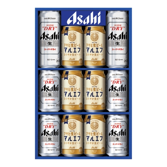 アサヒスーパードライ・アサヒ生ビール詰合せ