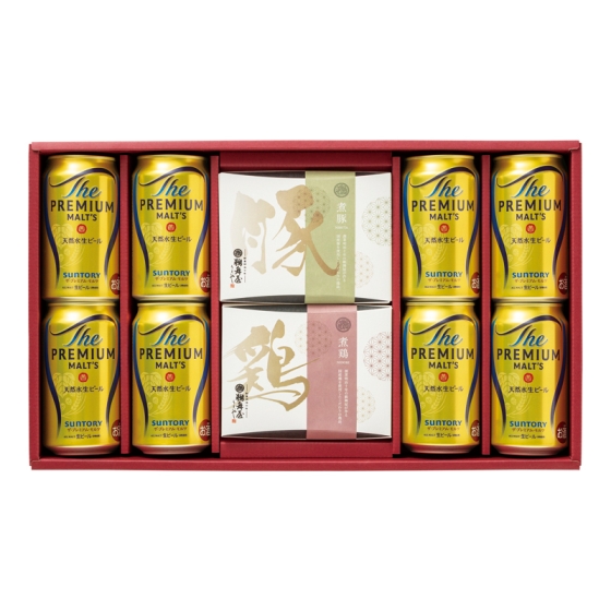 プレミアム・モルツ・鵜舞屋惣菜詰合せ