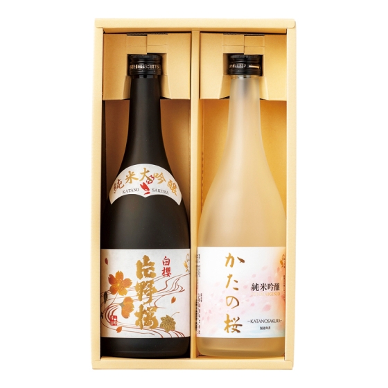 大阪・交野 山野酒造 片野桜 純米大吟醸・純米吟醸 飲みくらべ詰合せ