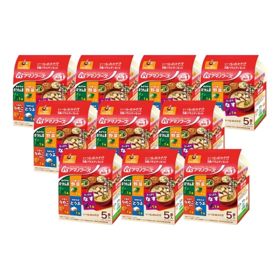 アマノフーズ いつものおみそ汁5食バラエティ詰合せ