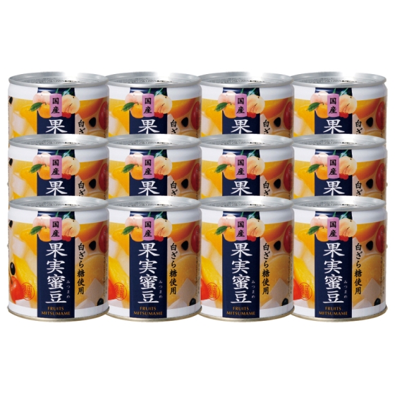 ＜K＆K＞国産 果実蜜豆（みつまめ）