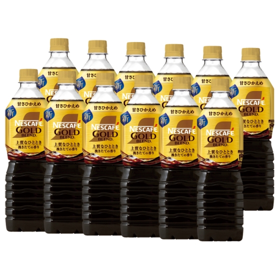 ネスカフェ ゴールドブレンド 上質なひととき ボトルコーヒー 甘さひかえめ