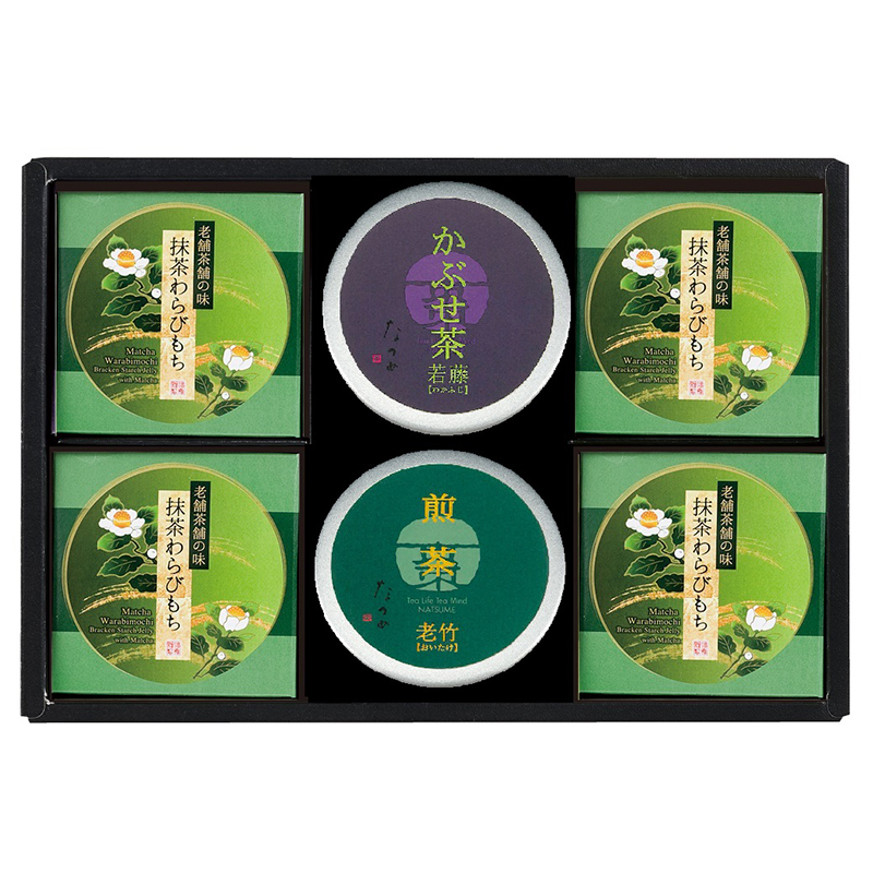 福寿園 なつめ 銘茶・お菓子詰合せ