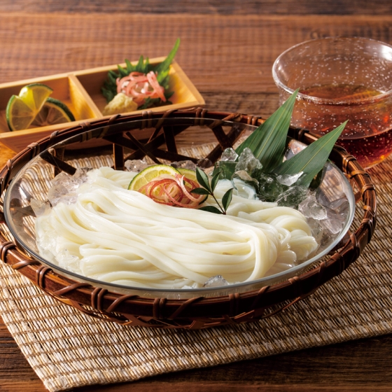 鶴一屋 半生細うどん・手延素麺詰合せ