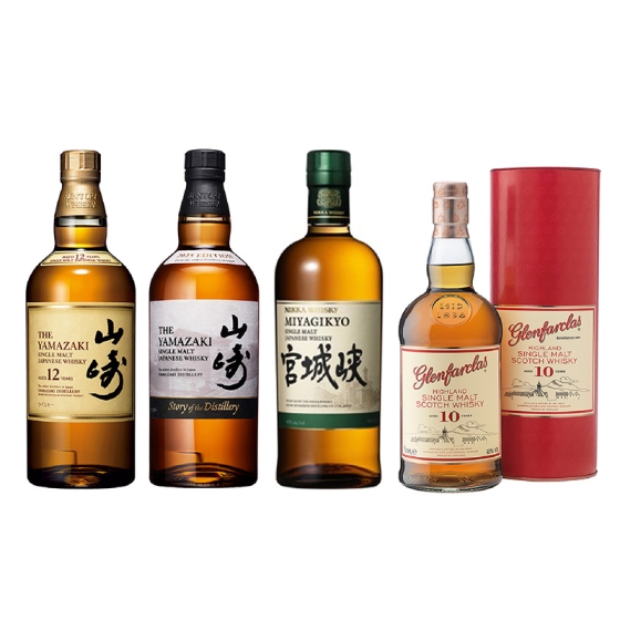 【1月24日(土)10時販売スタート】山崎12年を含む洋酒4本セット　限定36セット