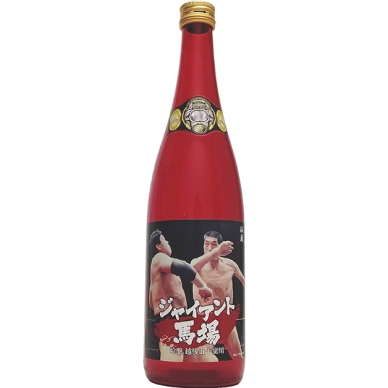 【ジャイアント馬場ラベル】吟醸 越後五十嵐川 720ml