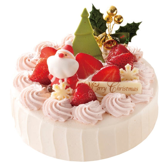 エレ・モンターニュ いちごとツリーのクリスマスデコレーション