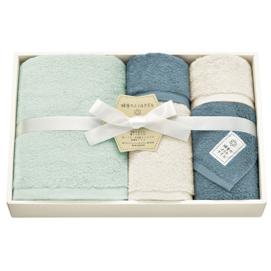 綿雪のようなタオル　タオルセット