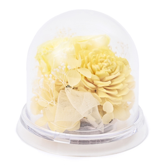 プリザーブドフラワー 黄色