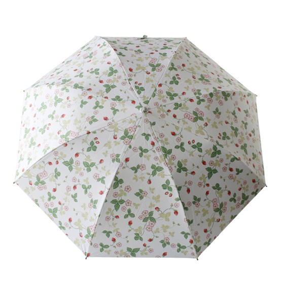 晴雨兼用　折りたたみ日傘（傘袋付き）