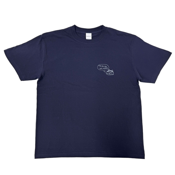 Tシャツ　猫の宇宙飛行士