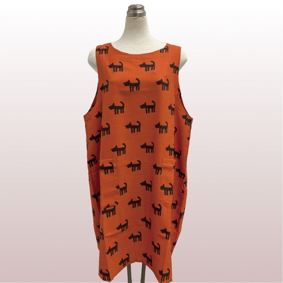 背付きエプロン