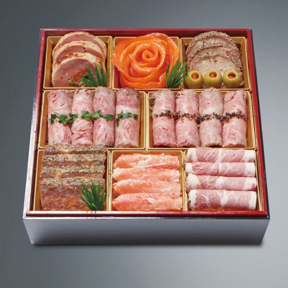 京・料亭 わらびの里 肉・海鮮オードブル