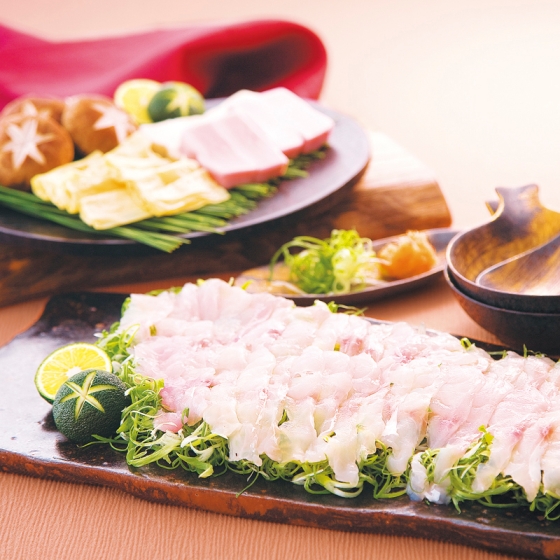 京料理六盛 京風甘鯛しゃぶしゃぶ