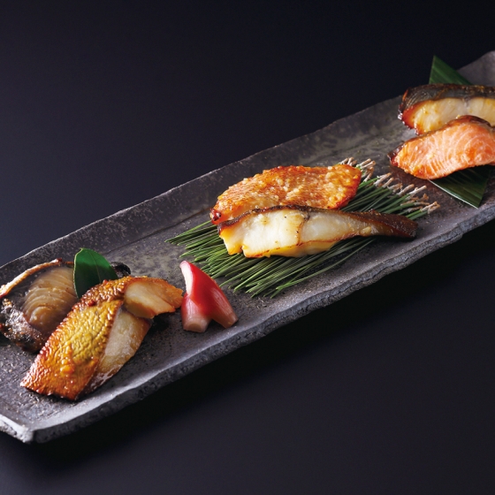 京都 下鴨茶寮 料亭の西京焼き（6切）