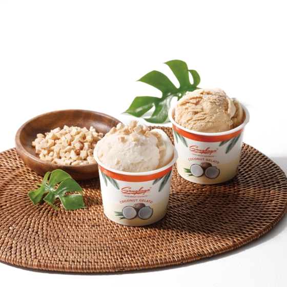 ローストココナッツ BOH TEA付ココナッツジェラートセット