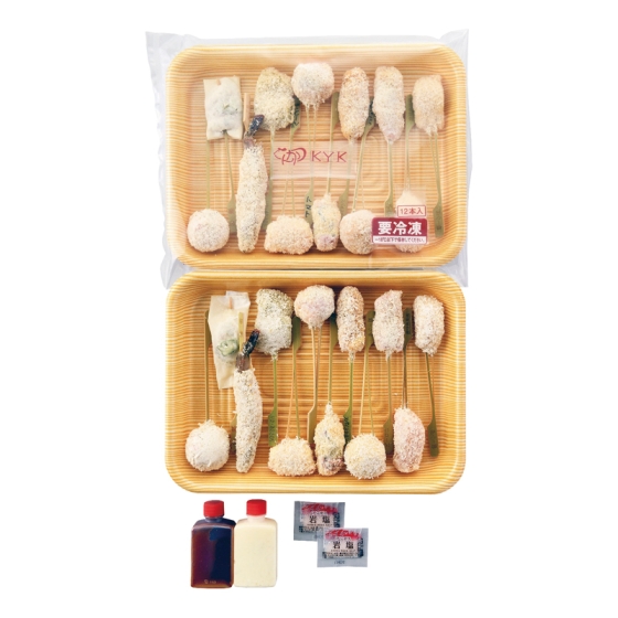 大阪 とんかつKYK 串揚げバラエティセット24本入