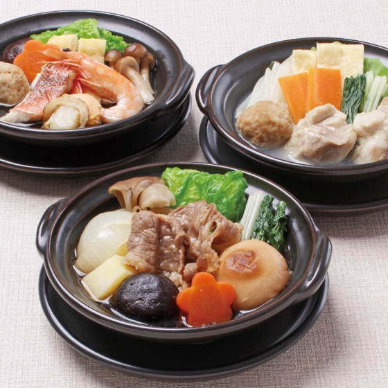 京・料亭 わらびの里 料亭の彩り個鍋