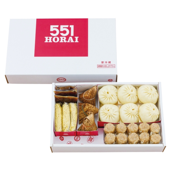 大阪 551蓬莱 冬の551豚まんセット