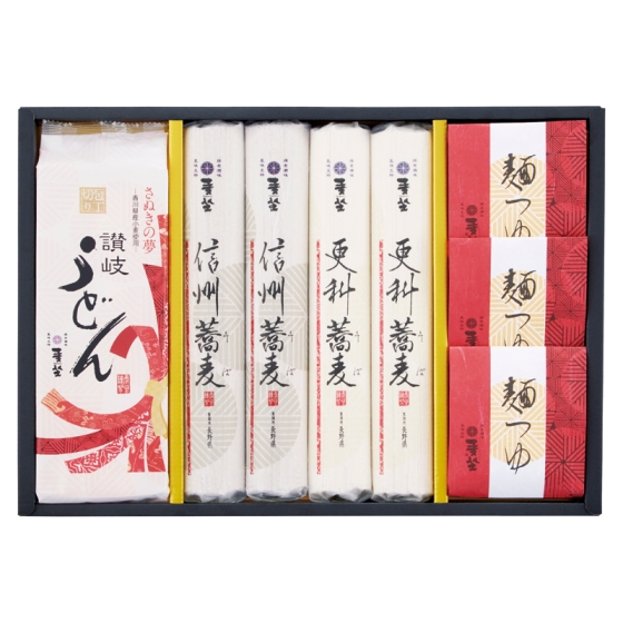 麦坐 信州そば・讃岐うどん詰合せ