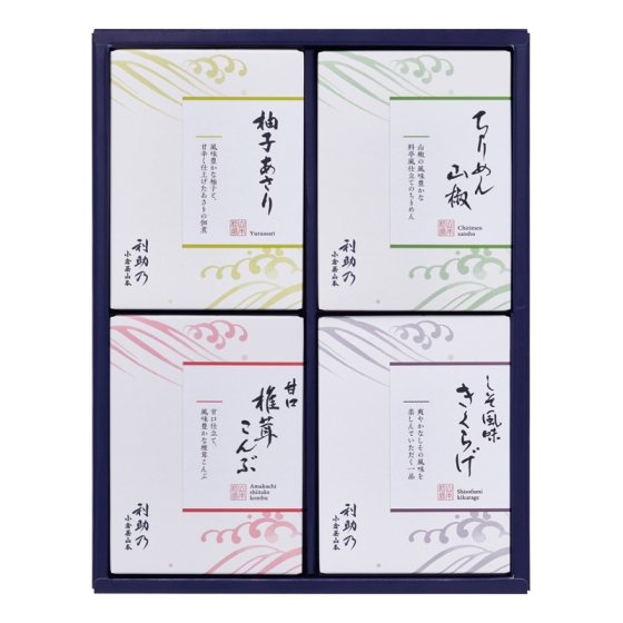 小倉屋山本 ちりめん山椒 昆布詰合せ