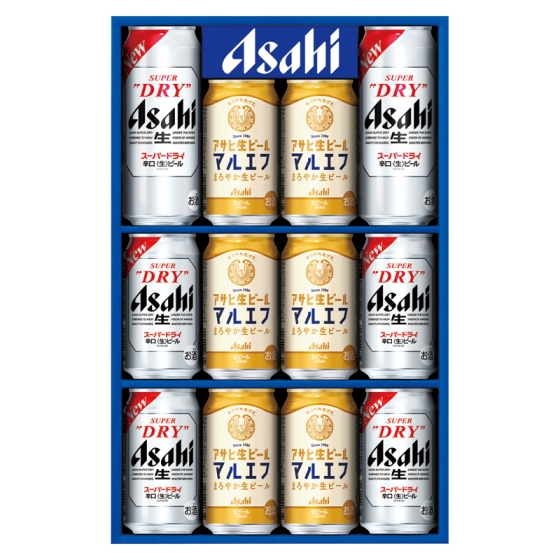 アサヒスーパードライ・アサヒ生ビール詰合せ