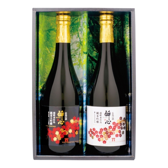 醉心 吟醸飲みくらべ「醉心 超軟水仕込の粋」